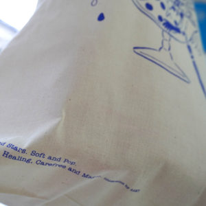 ア〜ミ〜雨上がりの水玉トートバッグ – atelier art space and shop M