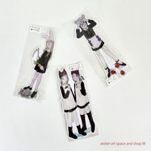 毬谷静<br>ダイカットステッカー