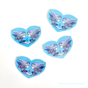 番地規紗<br>"4"キラキラシール