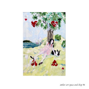 毬谷静<br>four of cups