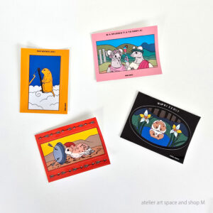 番地規紗<br>ギリシャ齧歯類ステッカー