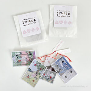 毬谷静<br>ステッカーセット