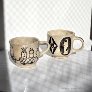 玉川桜<br>陶芸作品「マグカップ」