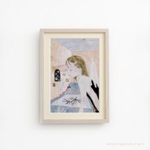 毬谷静<br>08.交差するイメージの記録